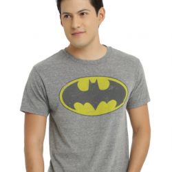 batman distressed logo t shirt